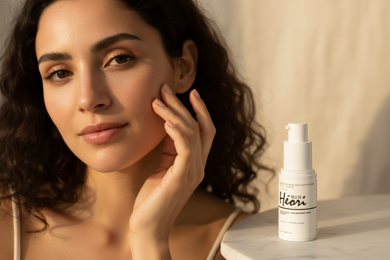 Actifs K-Beauty contre les taches brunes — niacinamide et bakuchiol Héori