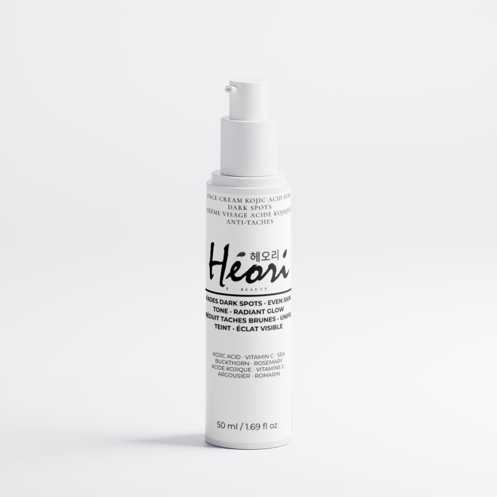 Crème Visage Éclat Uniforme Acide Kojique 50ml | Héori - HÉORI K-BEAUTY