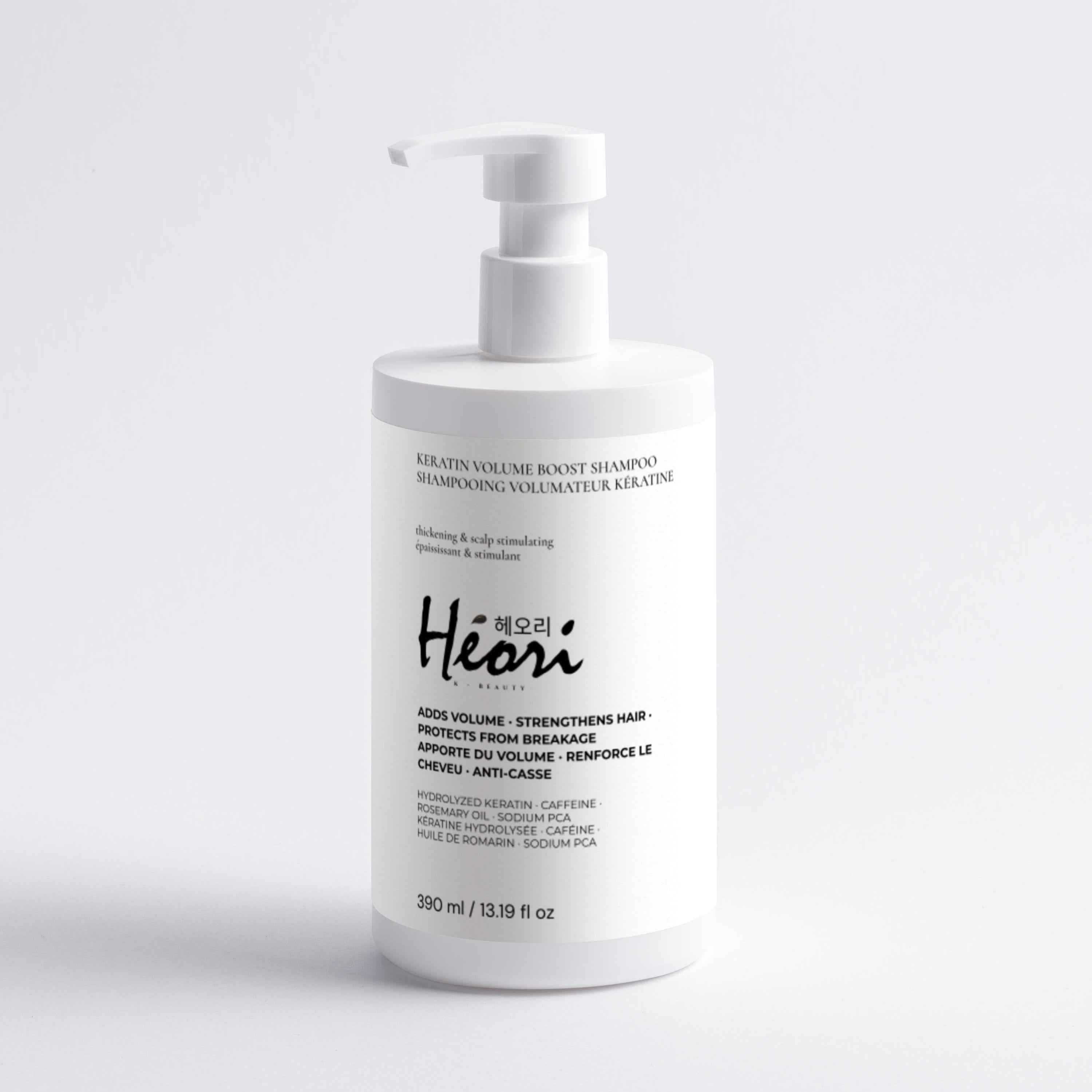 Shampooing Volumateur Kératine & Caféine 390ml | Héori