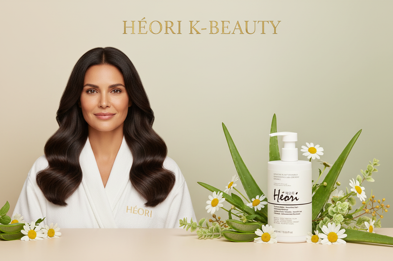 Bannière Shampooing Sensible - HÉORI K-BEAUTY