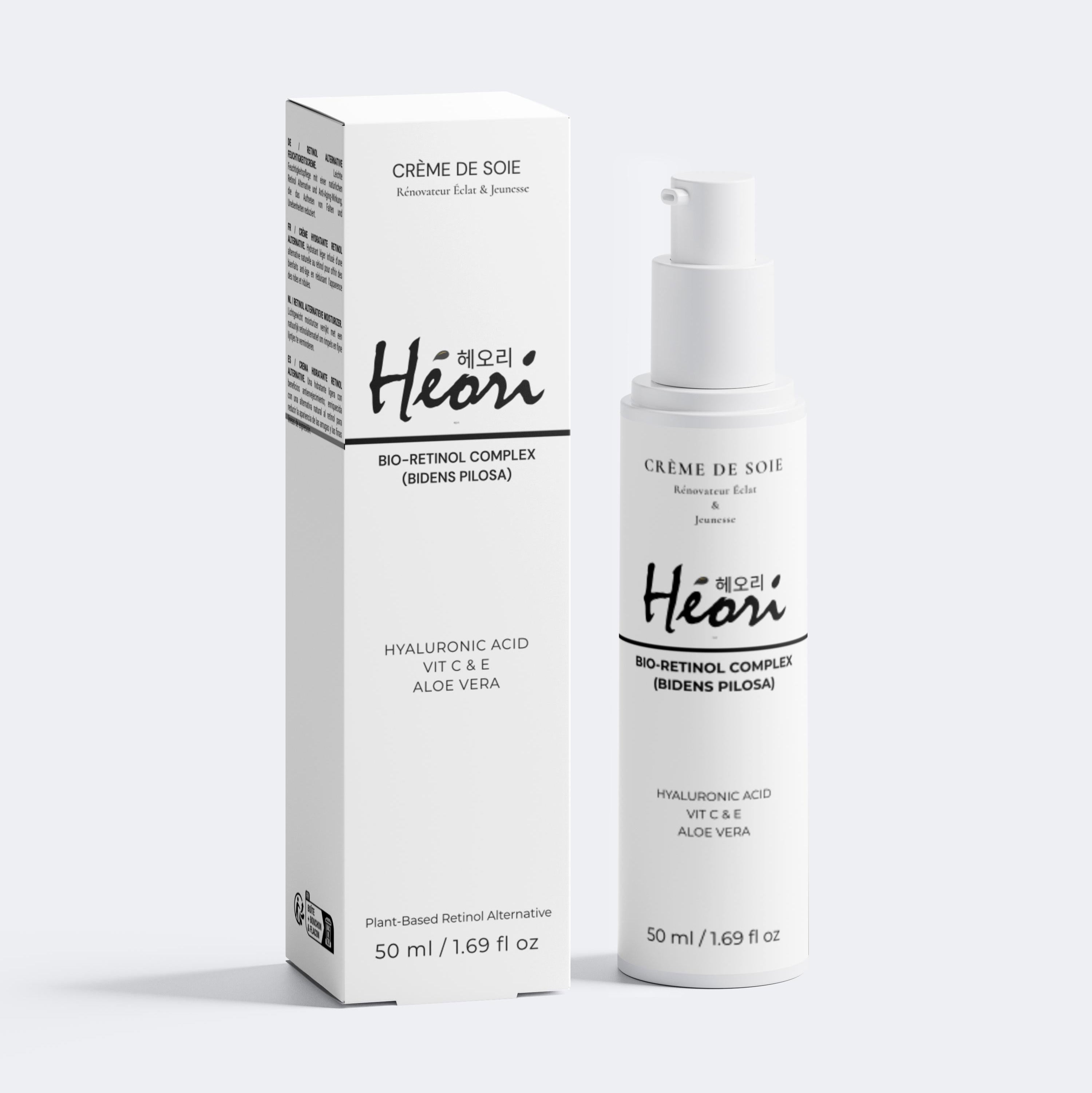 Crème de Soie Lift Bakuchiol 50ml | Héori K-Beauty - HÉORI K-BEAUTY