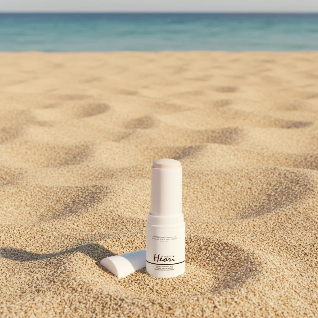 Stick Solaire SPF50 Sans Teinte 12g | Héori Minéral - plage