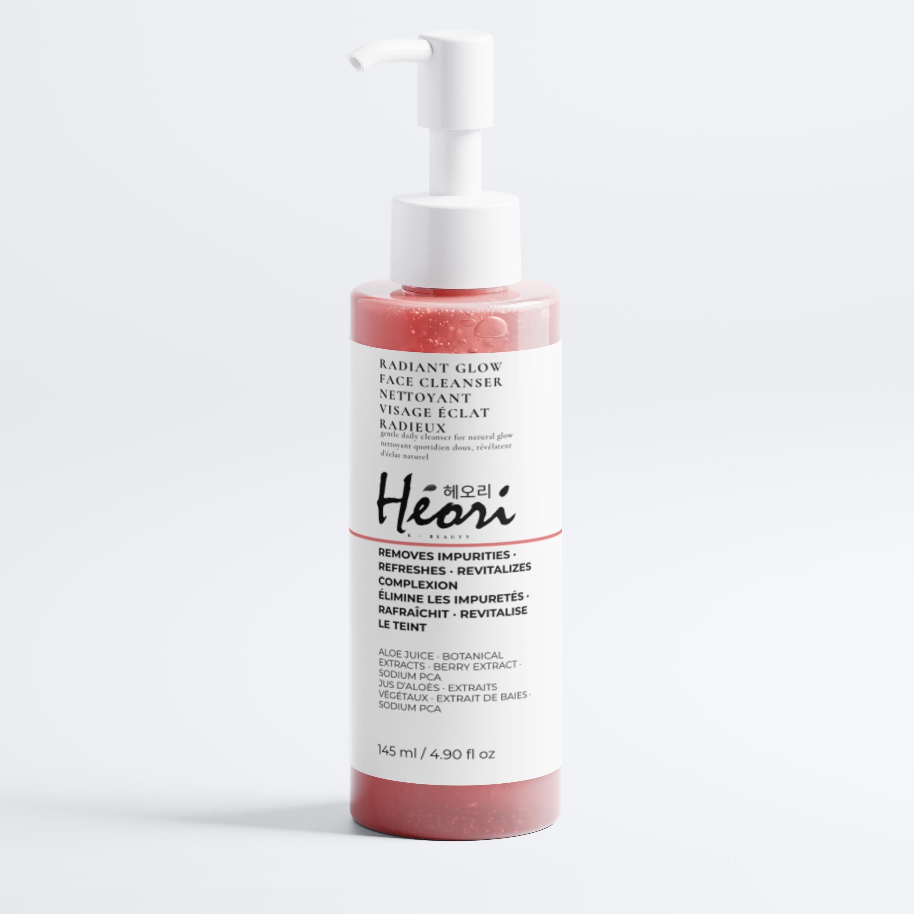 Nettoyant Visage Eclat Radieux - HÉORI K-BEAUTY