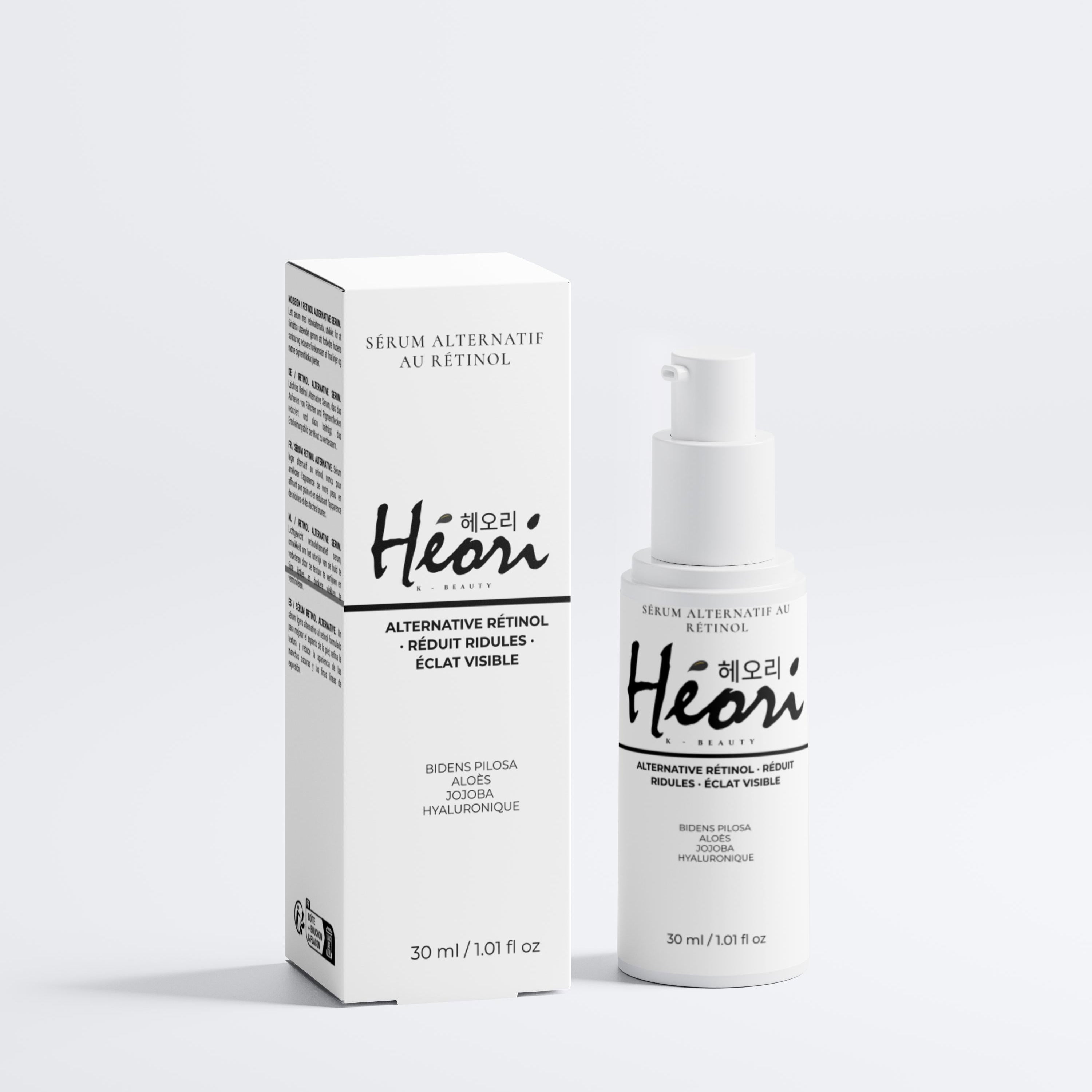 Sérum Lift Naturel Bakuchiol 30ml | Héori - HÉORI K-BEAUTY